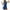 Blue, variant on Lovskoo Women's Summer 2024 Workout Romper Tennis Dress Built In Shorts Onesie Open Back Jumpsuits Athletic Dresses Skort Black S