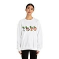 thumbnail image 3 of Women's Cute St. Patrick's Day Animal Sweatshirt, Animal Lover Sweater, 3 of 4