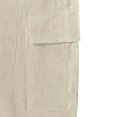 thumbnail image 7 of Yaoyar Men's Casual Solid Color Cargo Pants Elastic Waistband Straight Leg Comfortable Fit for Daily Work Wear Long Trousers,XXL,Khaki, 7 of 7