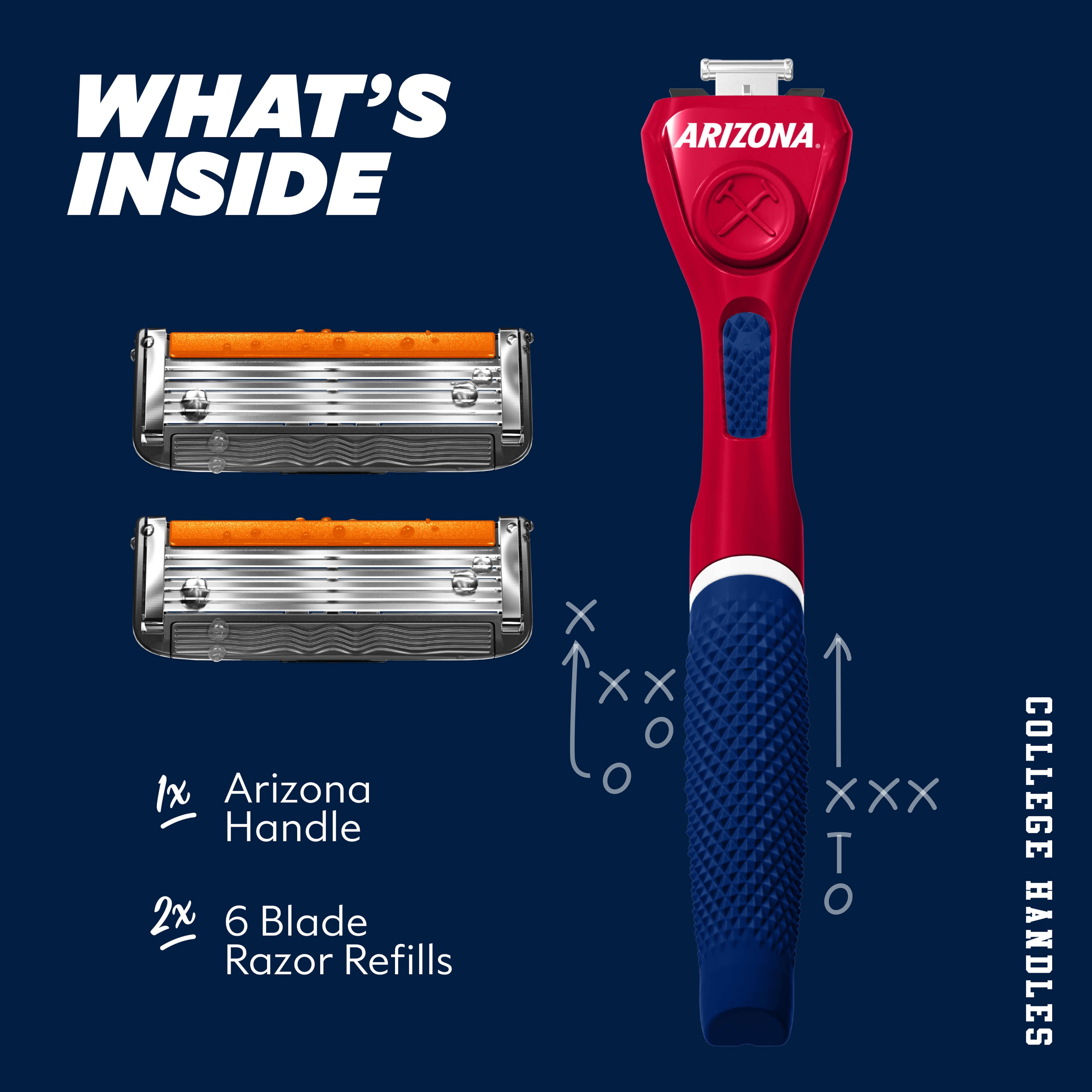 Dollar Shave Club Arizona 6-Blade Razor Starter Set