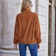 thumbnail image 5 of Puntoco Abrigo de terciopelo de doble cara de otoño e invierno para mujer Abrigo de suéter de moda para mujer Liquidación Puntoco Puntoco-618, 5 of 7