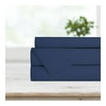 thumbnail image 3 of Safdie & Co. Sheet Set 4PC Q Solid Navy, 3 of 7