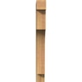 thumbnail image 2 of Ekena Millwork 4"W x 24"D x 36"H Westlake Block Rough Sawn Bracket, Western Red Cedar, 2 of 25