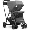 Joovy Caboose Ultralight Graphite Stand-On Tandem Stroller, Gray