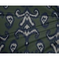 thumbnail image 4 of oneOone Tissu Polyester Lycra Paisley & Floral Ikat Imprimé Tissu de Couture BTY 56 Pouces de Large, 4 of 4
