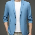 thumbnail image 4 of Chaqueta de traje para hombre, abrigos de traje para hombre, 2 botones con bolsillo Traje elegante para hombre, abrigos deportivos y traje de , L Salvador chaqueta de traje, 4 of 10