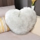 thumbnail image 4 of Sofás para la Sala de Estar Faux Lana en Forma de Corazón Almohada Pila Larga Sofá Peluche Cojín 40x30cm Regalos para Niñas Almohada Junto a la Cama, 4 of 6