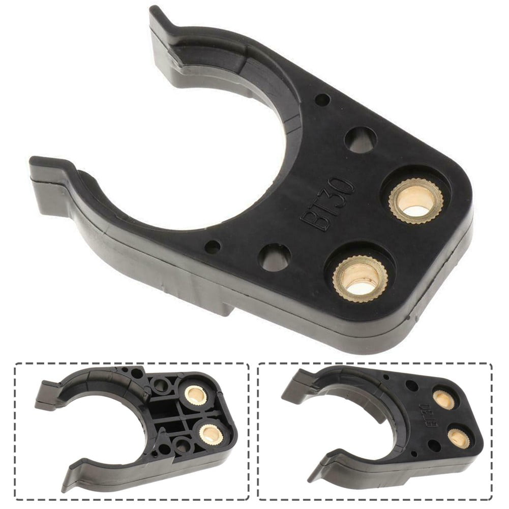 Details about   Tool Holder Clamp Claw BT30 High Durability Claw for Engraving Machine Black 
