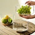 thumbnail image 2 of GOOHOCHY Bandeja para aperitivos, base de madera, plato decorativo para bodas, bandeja para frutas, plato para el hogar, 2 of 8