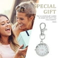 thumbnail image 5 of 2Pcs Round Keyring Watch Classic Nurse Students Pocket Watch Hanging Fob Watches, 5 of 6