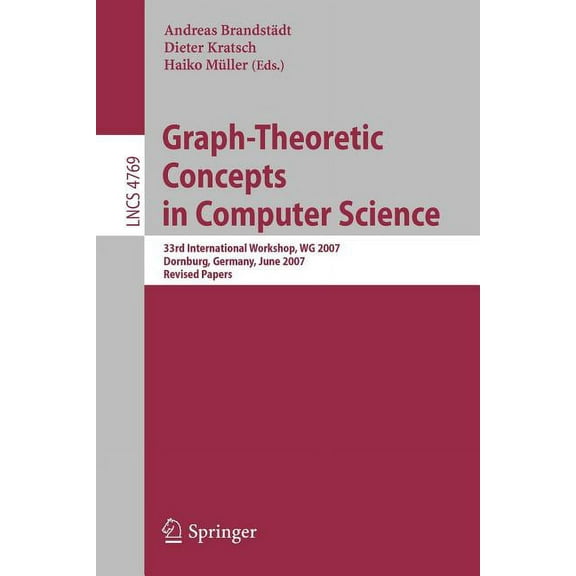 Graph-Theoretic Concepts in Computer Science, (Paperback)