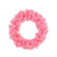 thumbnail image 3 of Corona navideña rosa para porche, adorno navideño de invierno, decoración para oficina. 50 centímetros, 3 of 9