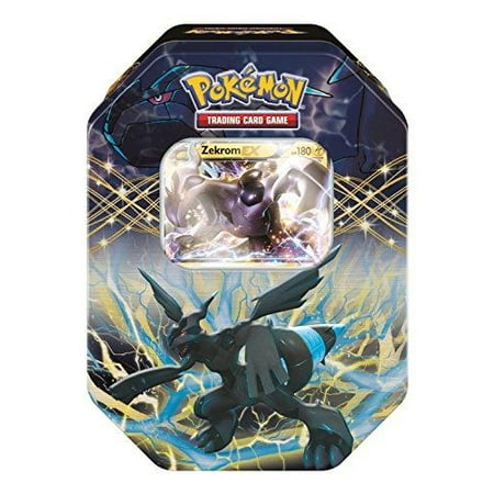 Collectors Storage Tin - Pokemon Black White Card Game Spring 2012 EX Collectors Tin Zekrom