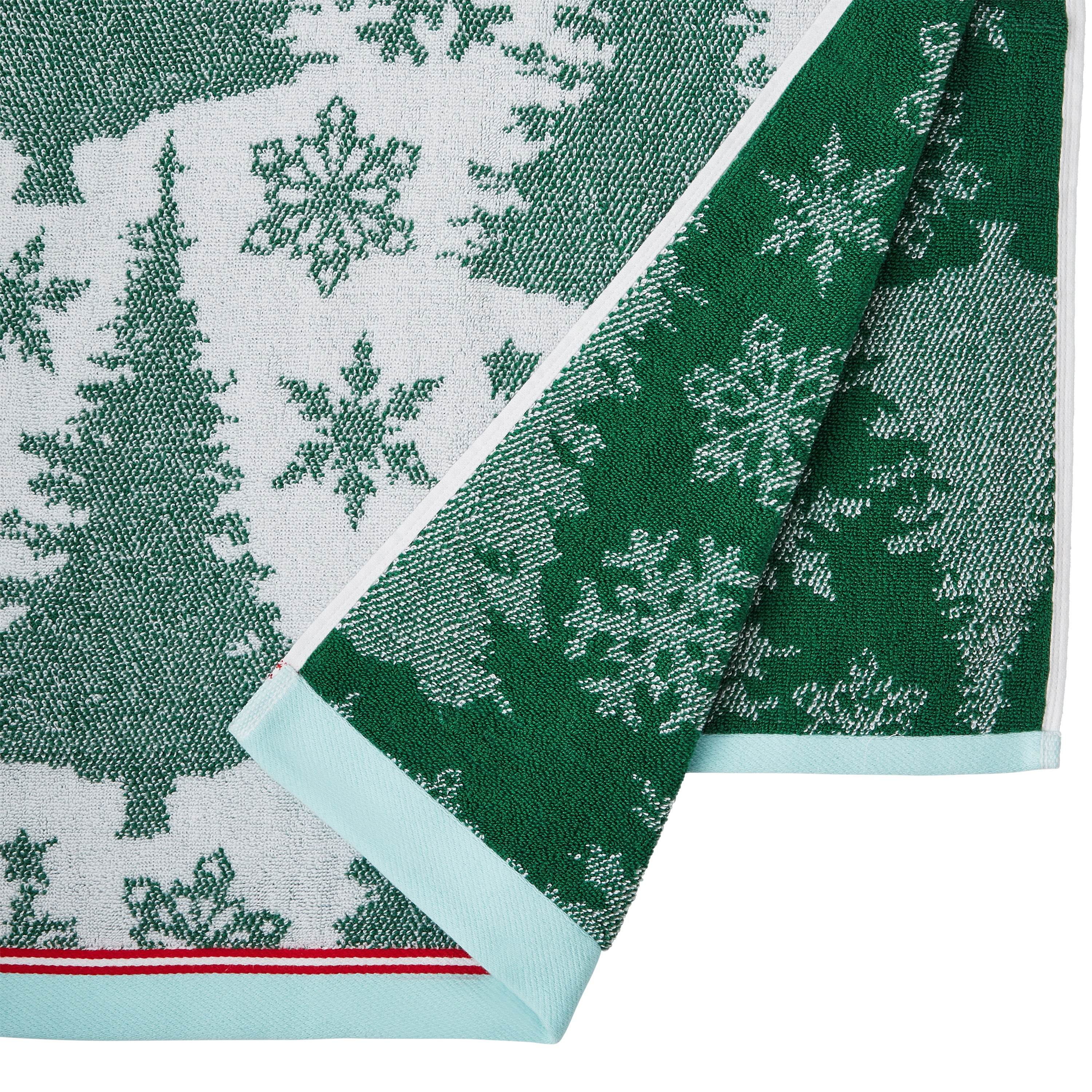 The Pioneer Woman Holiday Tree 4-Piece Bath & Hand Towel Set