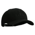 thumbnail image 5 of US Marine Corps Seal Embroidered 6 Panel Structured Cotton Twill Cap Made in USA - Black OSFM, 5 of 5