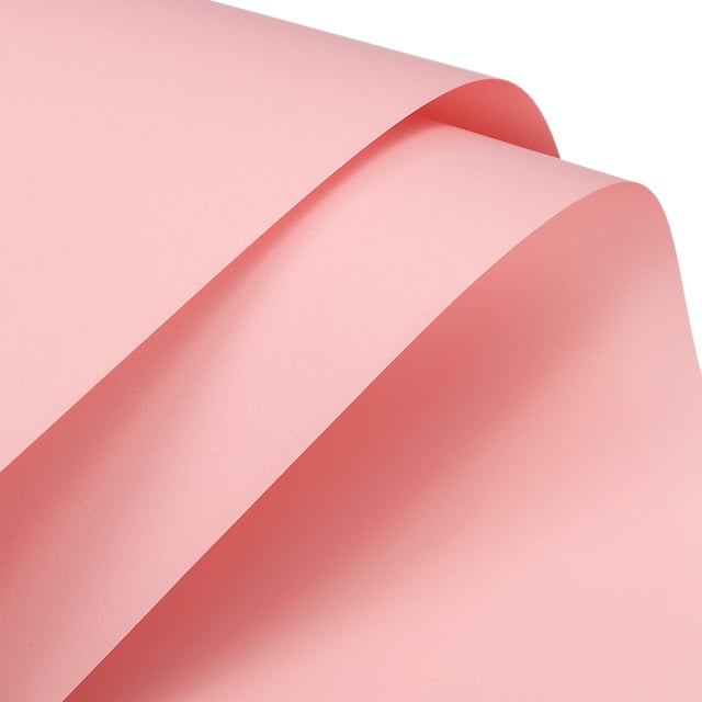 Papel de regalo nacarado Unique Bargains 22,8x22,8 Pulgadas Rojo Rosa Paquete de 10