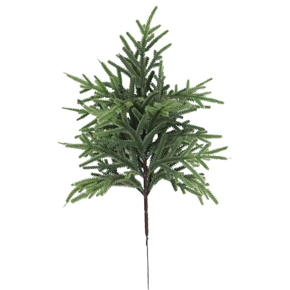 1PC Christmas Norfolk Pine Branches, Pine Stems, Lighted Norfolk Pine Branches, Pre Lit Norfolk Pines Stems without Light