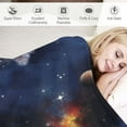 thumbnail image 3 of ONETECH  Galaxy Planet Blanket Gifts - Kids Boys Men Outer Space Universe Throw Blanket Soft Warm Plush Blanket for Teens Teenagers Birthday Halloween Fathers Day, 3 of 6