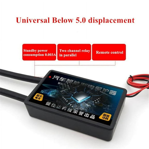 Dual Remote Control Car Battery Disconnect Cut Off Isolator Master Switch 1800A