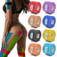thumbnail image 2 of 1/4 Pcs Rubans Kinésio Bandage Élastique Genouillères Rubans Support Kinésiologie Pads Verrouillage Sport Bandage Auto-Adhésif, 2 of 6