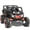 Black, variant on QUIKRA 24 Volt Ride on Toys with Remote, 2 Seater Power UTV Wheels with 800W Motors, Bluetooth, Spring Suspension, LED Light, 3 Speeds,Red.