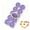 Purple, variant on Unscented Long Burning Tealight Candles,Pressed Wax Candle Multicolor for Home Valentines Day Christmas Holiday Decor, Smokeless Tealights for Parties, Weddings,10 Counts