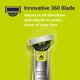 thumbnail image 5 of Cuchillas de repuesto P.hilps Norelco OneBlade 360, paquete de 3, 5 of 6