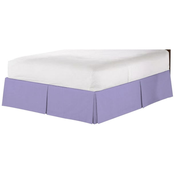 Premier 1800 Collection Solid Bed Skirt Dust Ruffle, Queen ...