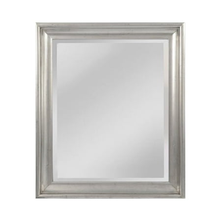 Mirror Masters Jermica Decorative Mirror In Satin Silver Walmart Com