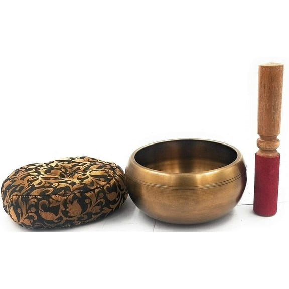 Handmade Hammered Tuned Tibetan Singing Bowl for Healing...