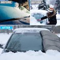 thumbnail image 2 of Funda de parabrisas Tevlaphee para hielo y nieve con imanes, ajuste universal, 2 of 6