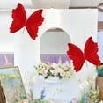 thumbnail image 6 of SLYNSHome Large Butterfly Party Decor,Hanging Butterfly Decorations Red Crepe Paper Garden 3D Butterflies Decor for Wedding Shower Birthday Party Room Decor, 6 of 7