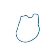 thumbnail image 3 of Manifold Plenum Gasket For Chevrolet 96-06 Astro C1500 Express Blazer 4.3L, 3 of 5