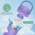 thumbnail image 4 of Momcozy 24h Enfriador de Leche Materna Reutilizable Portátil, Biberón Almacenar Leche, CM01 Morada, 4 of 8