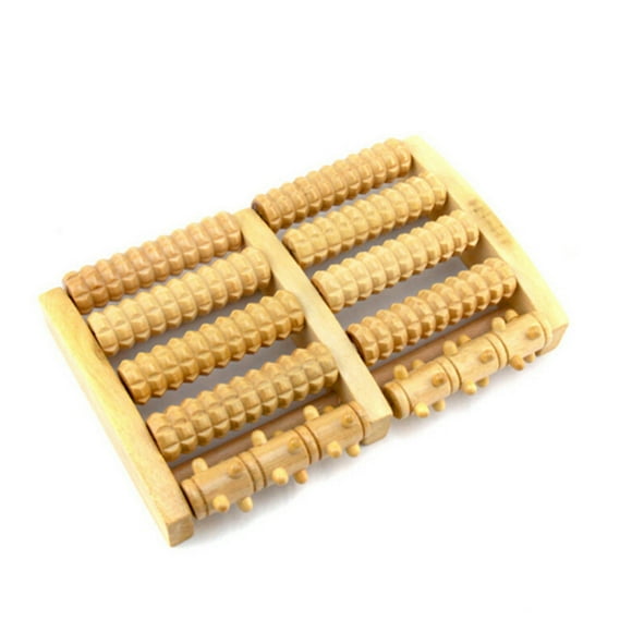 Wooden Massage Roller Foot Massage Device Lymphatic Drainage & Manual Relaxation Solution Foot Reflexology Therapy