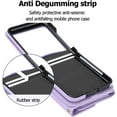 thumbnail image 5 of for Motorola Moto Razr+ 2023 Case with RFID Blocking, Moto Razr Plus Wallet Phone Case with Card Holder Women Girls PU Leather Kickstand Motorola Razr+ 2023 Wallet Phone Case Purple, 5 of 14