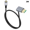 thumbnail image 3 of 0,5/1/2M 8K 60Hz Micro HDMI Compatible con Cable Compatible con HDMI útil portátil, 3 of 9