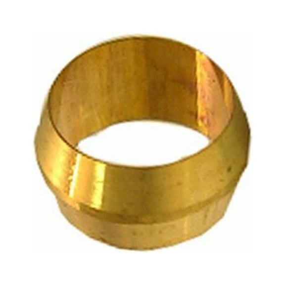 Lasco 17-6001 2-Pc. 1/8 In. Brass Compression Sleeve - Quantity 6