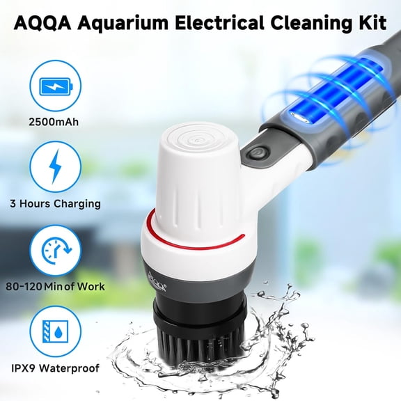 8-in-1 Electric Aquarium Cleaning Kit