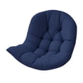 thumbnail image 1 of Cojín para silla con forma de huevo, cojín colgante para silla, suave, lavable, cómodo y grueso. Azul profundo, 1 of 8