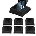thumbnail image 4 of Tazas Con Ruedas, Tapón Negro Para Muebles, Antideslizante, Para Sofá, Oficina, Cama, Dormitorio, Sala De Estar, Silla Para El Hogar, 4 of 7