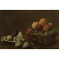 thumbnail image 3 of Henri Fantin-Latour 24x17 Black Modern Framed Museum Art Print Titled - Still Life with Fruit (C. 1880 - C. 1890), 3 of 5