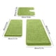 thumbnail image 3 of Juego de 3 Alfombras de Baño de Espuma Viscoelástica Qazbgdl | Suave, Antideslizante y Absorbente para Baño, Lavadero y Dormitorio | Incluye Tapete de Inodoro y 2 Tapetes de Suelo, 3 of 7