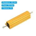 thumbnail image 4 of Unique Bargains 100W 100 Ohm Aluminum Shell Resistor Housing Resistor Housed Case Wirewound Resistors Power Resistor, 2 Pack, 4 of 5