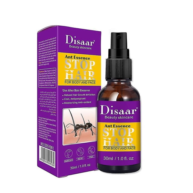 El aceite de hormiga antipelo suprime el vello de los muslos y los brazos elimina el vello y detiene el crecimiento del vello Spray Niuniu