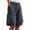 Dark Gray, variant on Relaxed Fit Bermuda Cargo Shorts for Women High Waist (Navy XL)
