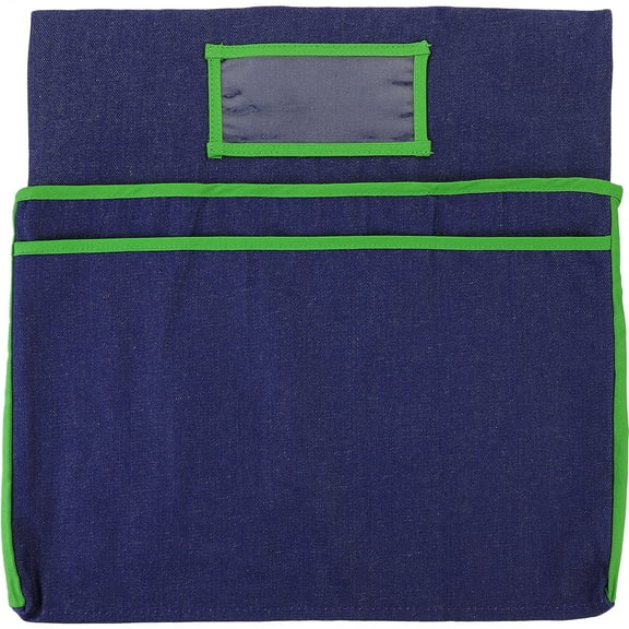 HOKARUA Chair Back Cover Seat Back Storage Pouch Chair Pocket Chair Back Storage Bag for School