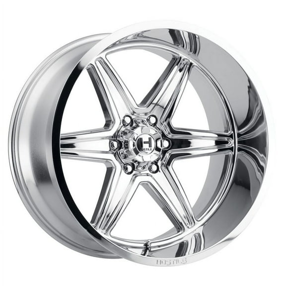 20x12 Hostile H117 Venom Armor Plated (Chrome) Wheel 6x135 (-44mm)