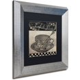 thumbnail image 2 of Trademark Fine Art "Bistro Parisienne IV" Canvas Art by Color Bakery Black Matte, Silver Frame, 2 of 4