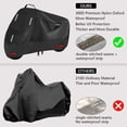 thumbnail image 4 of Funda para bicicleta Seceles impermeable 300D reflectante talla M 188 x 84 x 99 cm, 4 of 8